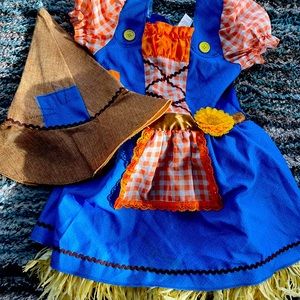 Girl scarecrow costume